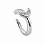 Piercing em Prata 925 Lua Fake com Zircônia Branca - Imagem 1