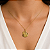 Pingente em Ouro 18k São Jorge Oco - Imagem 3