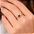 Anel em Ouro 18K com Rubi e Diamantes - Imagem 4