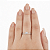 Anel em Prata 925 Solitário com Zirconia 4mm - Imagem 4