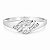 Anel em Prata 925 Oval com Zirconia Branca - Imagem 4