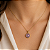 Pingente em Ouro 18K Ponto de Luz Rosa 10mm - Imagem 3