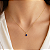Pingente em Ouro 18K Ponto de Luz Azul 5mm - Imagem 3