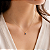 Pingente em Ouro 18K Ponto de Luz Azul 4mm - Imagem 3