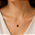Pingente em Ouro 18K Ponto de Luz Verde 10mm - Imagem 3
