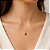 Pingente em Ouro 18K Ponto de Luz Verde 6mm - Imagem 3