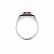 Anel em Prata 925 com Zircônia Baguete 8X6mm - Imagem 3