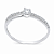 Anel em Prata 925 Solitario 3mm - Imagem 1