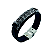 Pulseira em Couro e Aço - Imagem 1