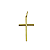 Pingente em Ouro 18k Cruz Lisa - Imagem 1
