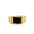 Anel em Ouro 18k TV com Zirconia Preto - Imagem 3
