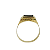 Anel em Ouro 18k TV com Zirconia Preto - Imagem 2