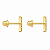 Brinco em Ouro 18k Raio - Imagem 2