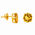 Brinco em Ouro 18K Citrino - Imagem 1
