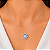 Gargantilha em Prata 925 Oval Lilas - Imagem 3