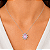 Gargantilha em Prata 925 Oval Rosa - Imagem 3