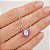 Gargantilha em Prata 925 Oval Branco e Rosa - Imagem 2
