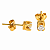 Brincos em Ouro 18K com Diamantes Naturais - Imagem 1