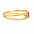 Anel em Ouro 18K com Rubi e Diamantes - Imagem 3