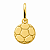 Pingente em Ouro 18K Bola de Futebol - Imagem 1