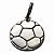 Pingente em Prata 925 Bola de Futebol - Imagem 1