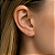 Brinco em Ouro 18K com Zircônia 3,00 mm - Modelo 0047194 - Imagem 2