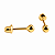 Brinco em Ouro 18K Bola 2,50 mm - Imagem 1