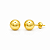 Brinco em Ouro 18K Bola 7,00 mm - Imagem 1