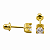Brinco em Ouro 18K com Zircônia 2,50 mm - Modelo 0066802 - Imagem 1