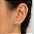 Brinco em Ouro 18K com Zircônia 5,00 mm - Modelo 0113540 - Imagem 2