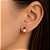 Brinco em Ouro 18K com Pérola e Zircônia - Modelo 0113542 - Imagem 2