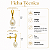 Brinco em Ouro 18K com Pérola 6,50 x 5,30 mm - Imagem 3