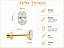 Brinco em Ouro 18K com Zircônia Oval 5,00 x 3,00 mm - Imagem 3