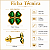 Brinco em Ouro 18K com Zircônia Coração 2,50 x 2,50 mm - Imagem 3