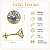 Brinco em Ouro 18K com Zircônia 6,00 mm - Modelo 0160185 - Imagem 3