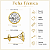 Brinco em Ouro 18K com Zircônia 5,00 mm - Modelo 0160236 - Imagem 3