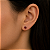 Brinco em Ouro 18K com Zircônia 5,00 mm - Modelo 0160239 - Imagem 2