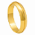 Aliança em Ouro 18K 5,00 mm com Friso Central - Imagem 1