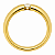 Aliança em Ouro 18K 5,60 mm Aberta com Diamantes - Imagem 3