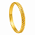 Aliança em Ouro 18K 2,30 mm com Riscos Diagonais - Imagem 1