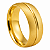 Aliança em Ouro 18K 9,00 mm Larga com Faixa Central - Imagem 1