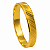 Aliança em Ouro 18K 3,50 mm com Textura Diagonal - Imagem 1