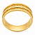 Aliança em Ouro 18K 6,20 mm com Bordas Trabalhadas - Imagem 3