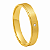 Aliança em Ouro 18K 3,50 mm Fina com Diamante - Imagem 1