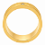 Aliança em Ouro 18K 7,50 mm com Dois Diamantes e Friso - Imagem 3