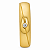 Aliança em Ouro 18K 5,00 mm com Diamante e Frisos - Imagem 2