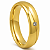 Aliança em Ouro 18K 5,00 mm com Diamante e Frisos - Imagem 1