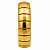 Aliança em Ouro 18K 6,50 mm com Gomos Polidos - Imagem 2