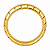 Aliança em Ouro 18K 6,50 mm com Gomos Polidos - Imagem 3