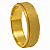 Aliança em Ouro 18K 6,00 mm Larga com Acabamento Fosco - Imagem 1